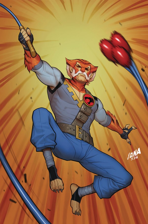 Thundercats #8 (Cover L 1:15 David Nakayama Foil Virgin Variant)