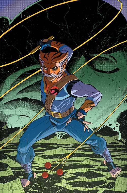 Thundercats #8 (CVR Y 10 COPY FOC INCV MOSS TYGRA VIRGIN)