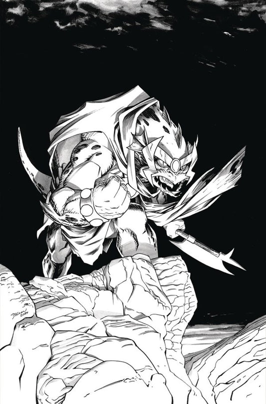 Thundercats #10 (Cover M 1:15 Declan Shalvey Black & White Virgin Variant)