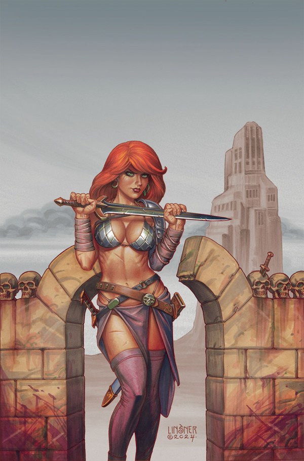 Red Sonja: Empire of the Damned #3 (Cover O 1:30 Joseph Michael Linsner Virgin Variant)