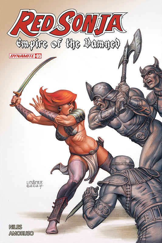 Red Sonja: Empire of the Damned #5 (Cover B Joseph Michael Linsner Variant)