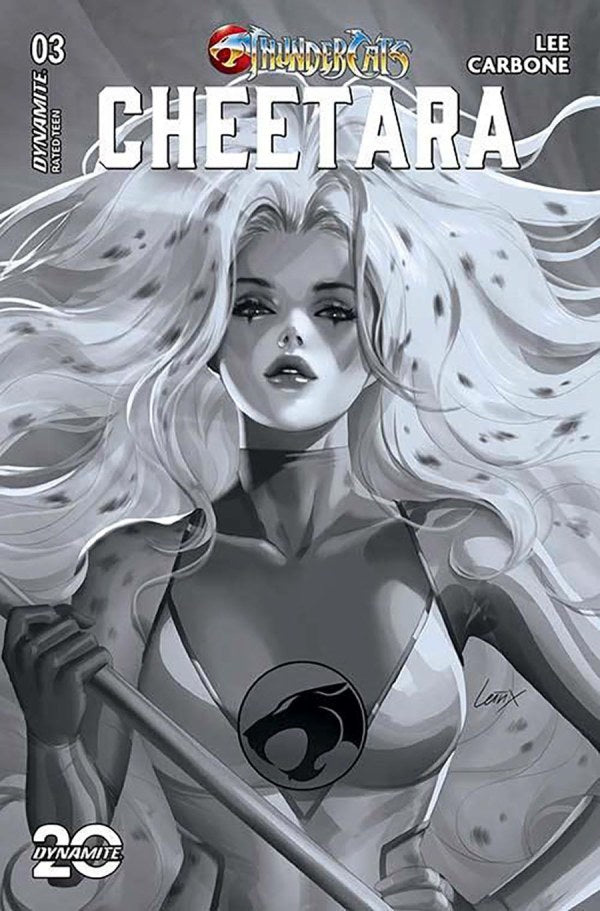 ThunderCats: Cheetara #3 (Cover Q 1:10 Lesley 'Leirix' Li Black & White Variant)