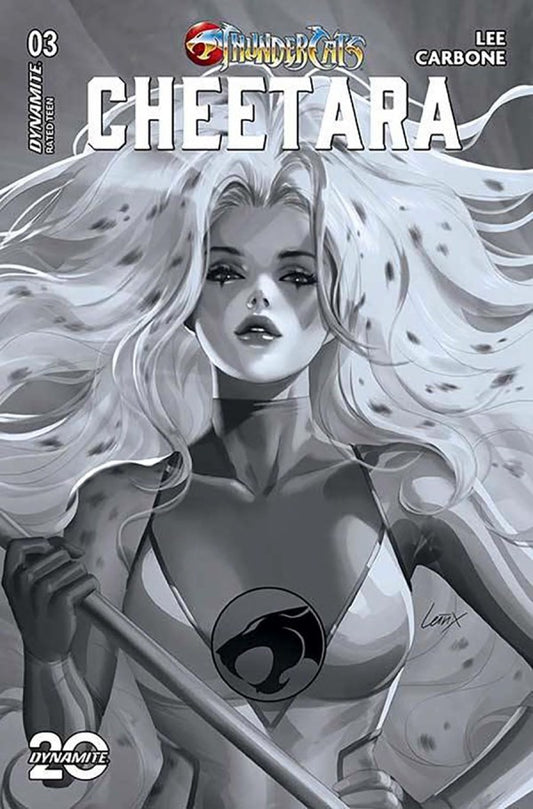 ThunderCats: Cheetara #3 (Cover Q 1:10 Lesley 'Leirix' Li Black & White Variant)