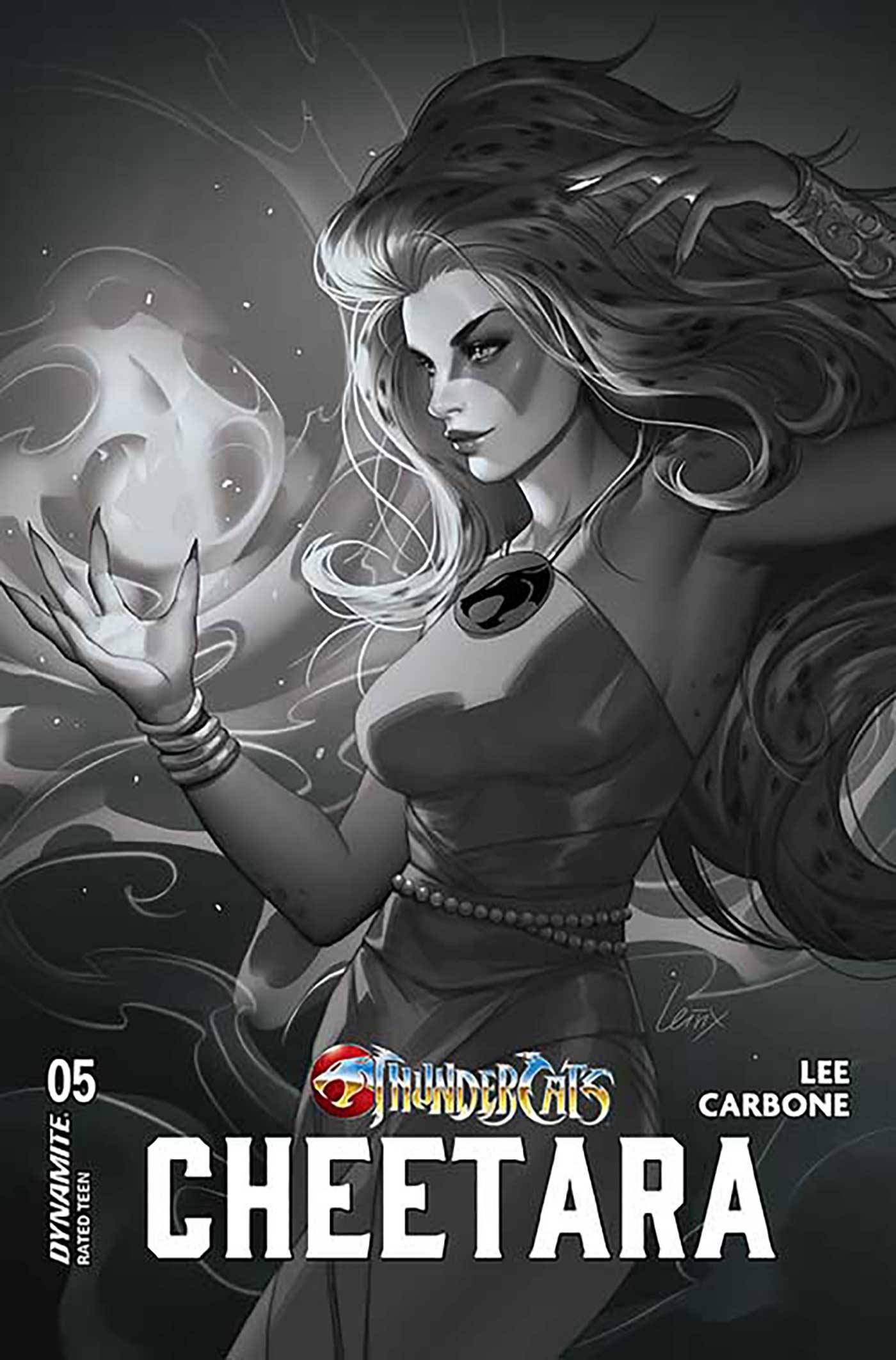 ThunderCats: Cheetara #5 (Cover N 1:10 Lesley 'Leirix' Li B&W FOC Variant)