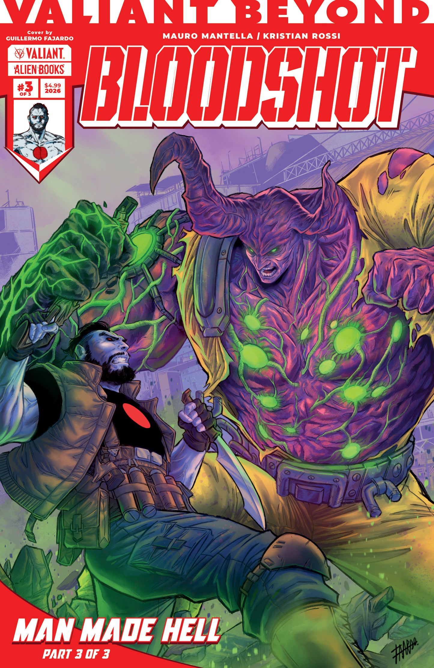 Valiant Beyond: Bloodshot #6 (--Man Made Hell #3 Cover A (Fajardo)) - PREORDER
