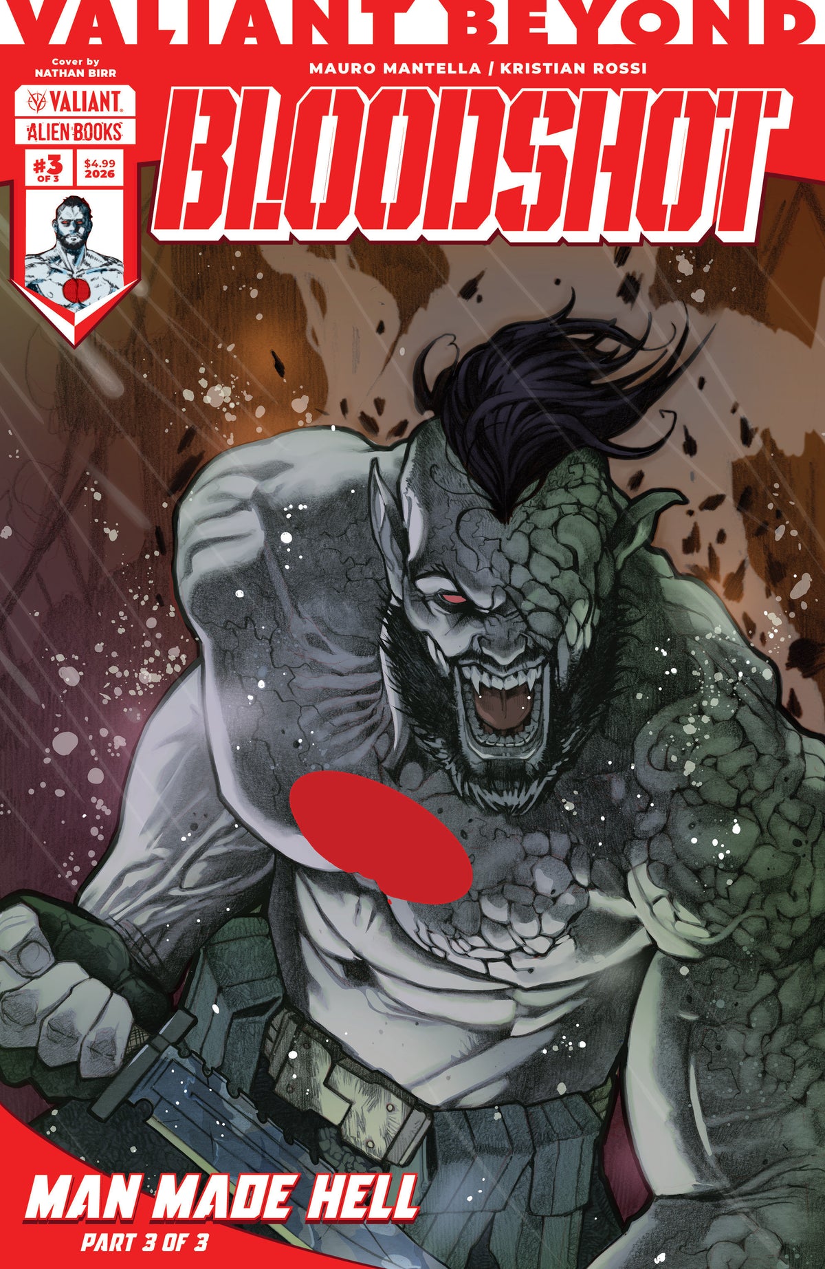 Valiant Beyond: Bloodshot #6 (--Man Made Hell #3 Variant B (Birr)) - PREORDER