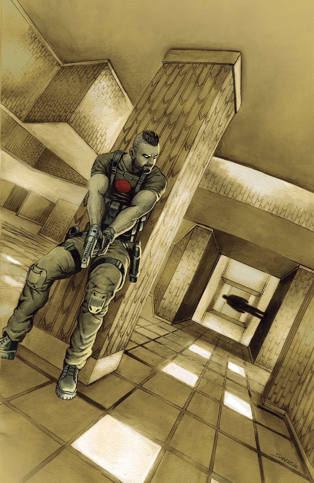 Valiant Beyond: Bloodshot #8 (--Toy Soldiers #2 Finale Variant C (Sanz Full Art)) - PREORDER
