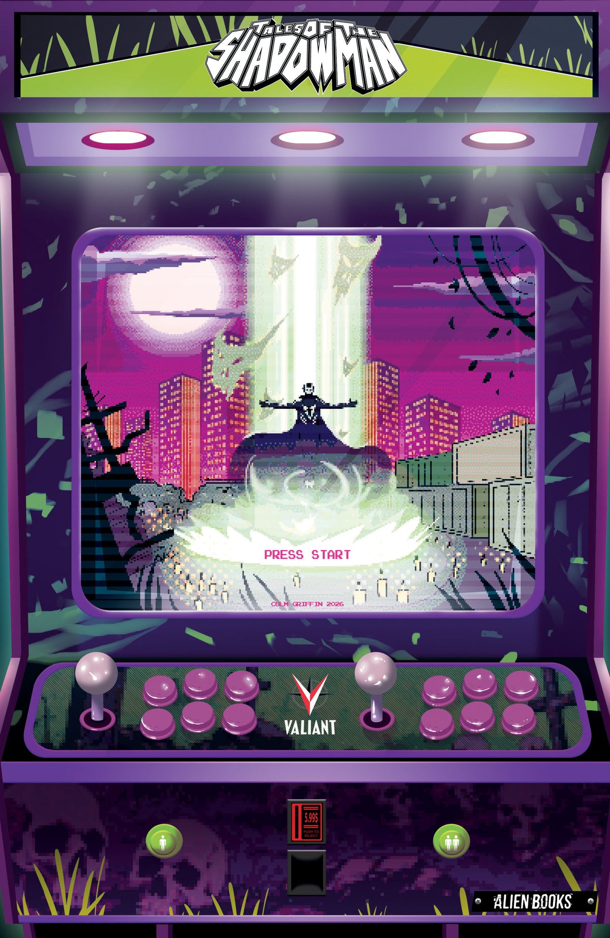 Valiant Beyond: Tales of the Shadowman Finale--Darque Legacy Variant C (Griffin Full Art Arcade Variant) (Griffin Full Art Arcade Variant) - PREORDER