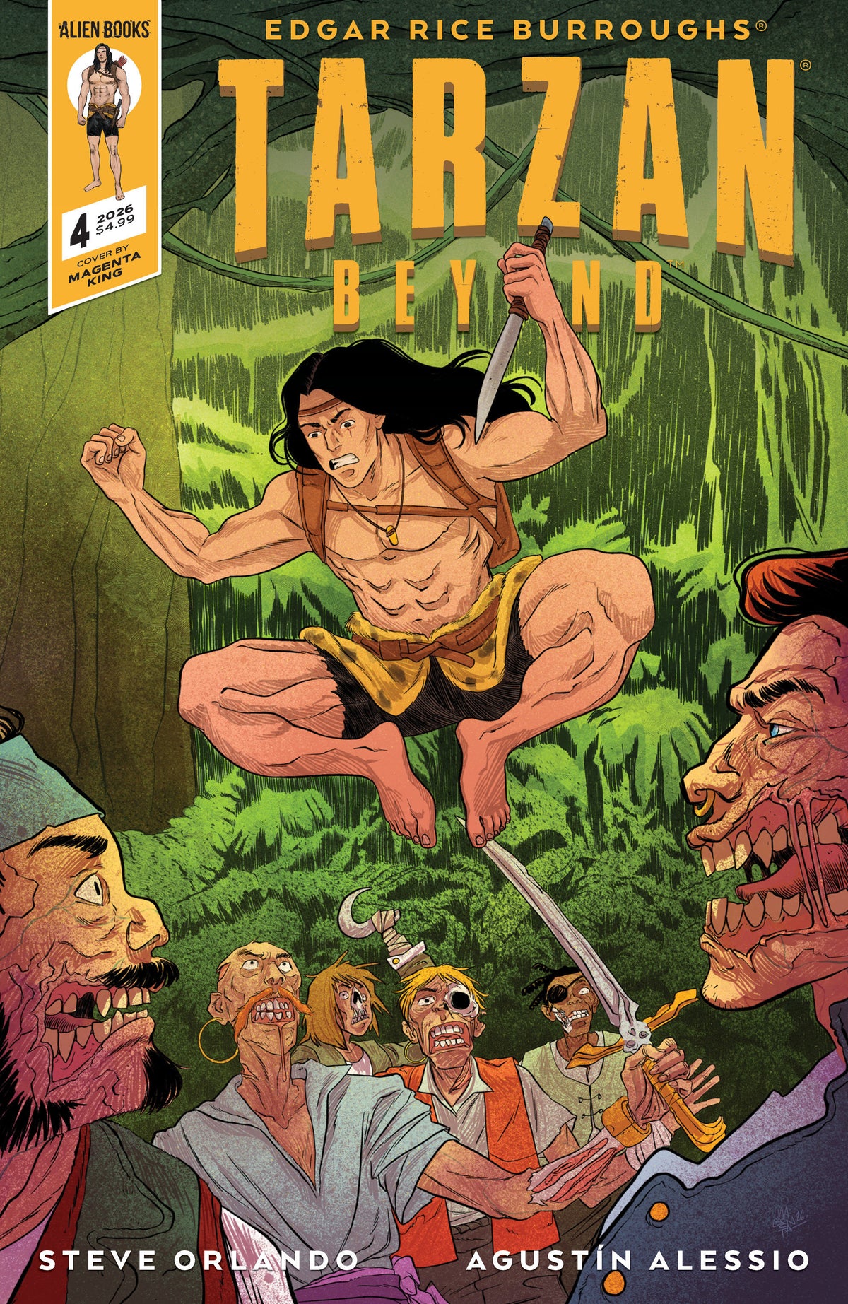 Tarzan Beyond #4 (Variant B (King)) - PREORDER