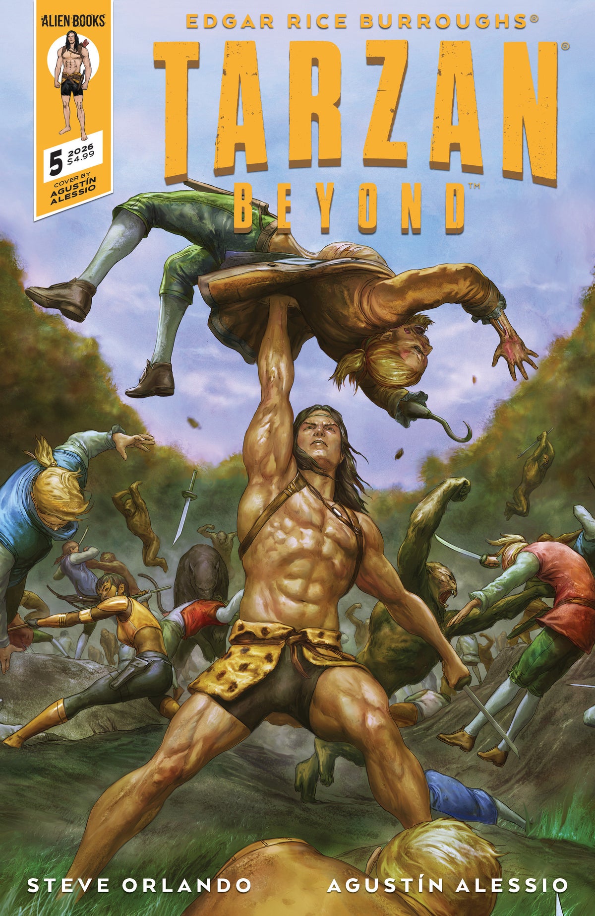 Tarzan Beyond #5 (Cover A (Alessio)) - PREORDER