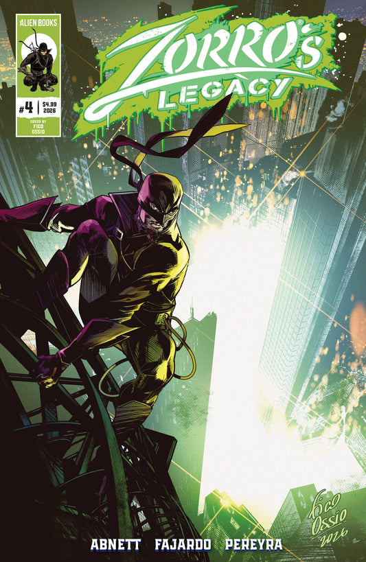 Zorro's Legacy #4 (Variant B (Ossio)) - PREORDER