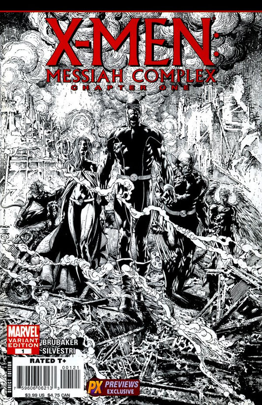 X-Men: Messiah Complex #1 (Previews Finch Sketch Variant)