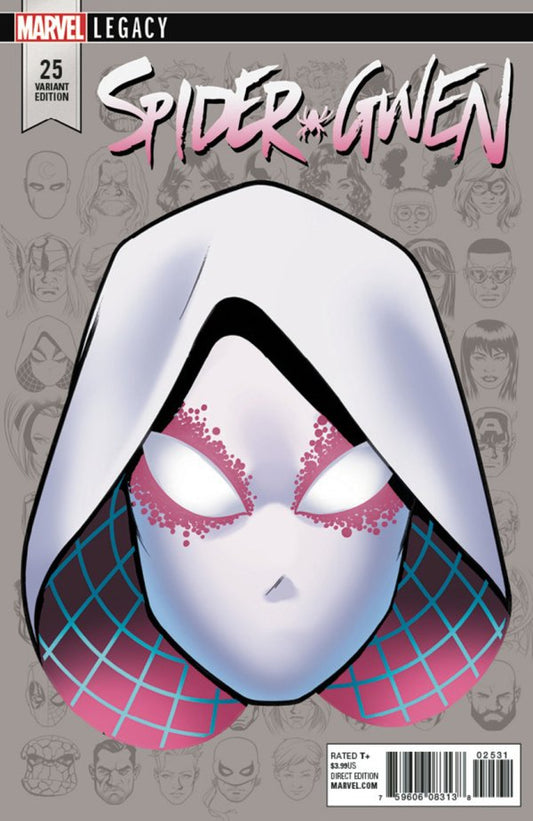 Spider-Gwen #25 (1:10 Mike McKone Legacy Headshot Variant)