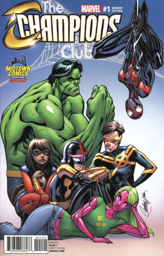 Champions #1 (Midtown Comics J. Scott Campbell Color Variant)