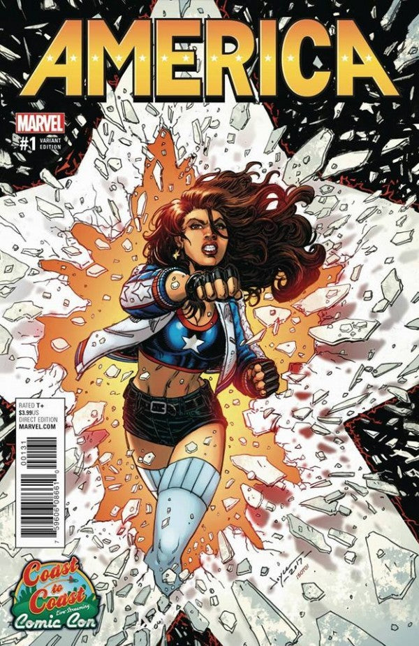 America #1 (Coast to Coast Comic Con 2017 Joyce Chin Variant)