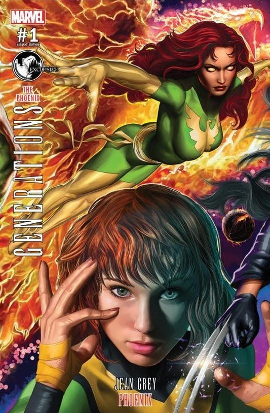 Generations: Phoenix & Jean Grey #1 (Unknown Comics Greg Horn Connecting Variant)