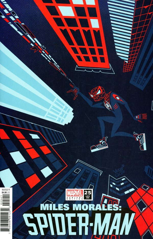 Miles Morales: Spider-Man #25 (Jeffrey Veregge Variant)