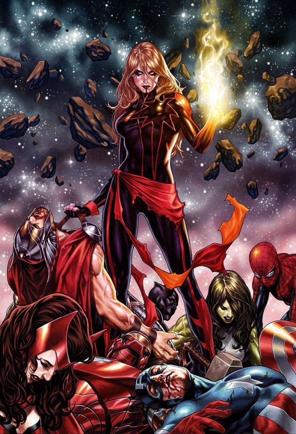Captain Marvel #12 (Mark Brooks Secret Unmasked Virgin Variant)