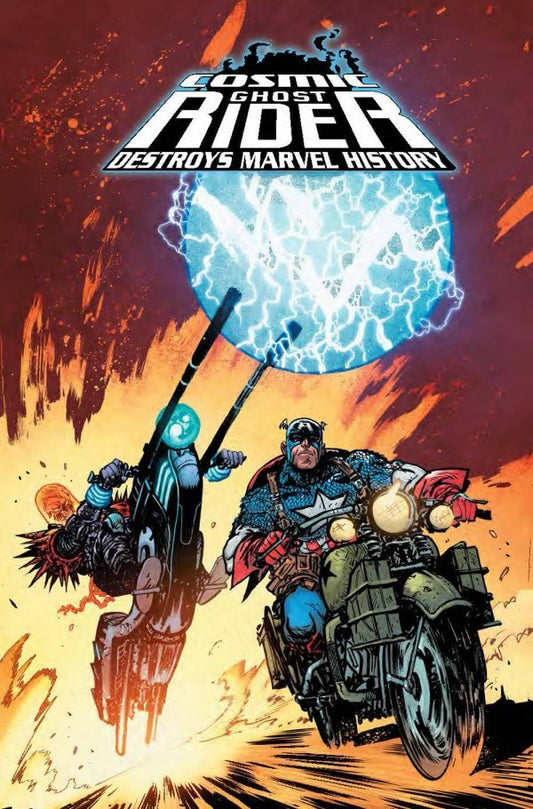 Cosmic Ghost Rider Destroys Marvel History #4 (Daniel Warren Johnson Variant)