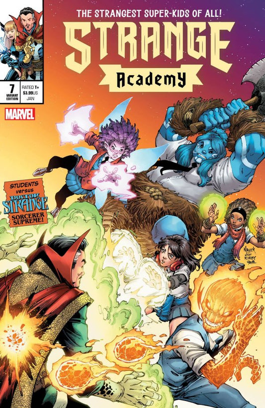 Strange Academy #7 (Unknown Comics / Street Level Hero / Comic Traders Todd Nauck Variant)