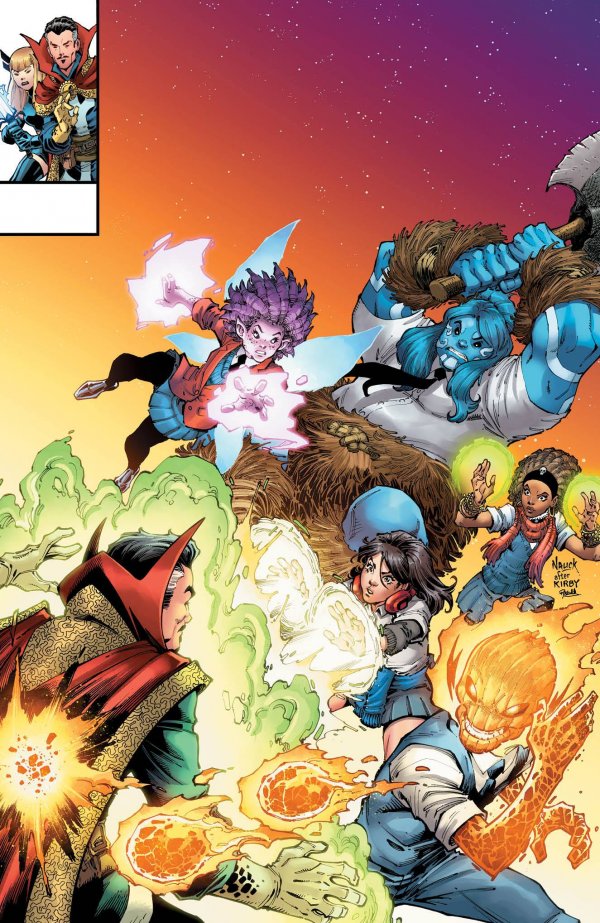 Strange Academy #7 (Unknown Comics / Street Level Hero / Comic Traders Todd Nauck Virgin Variant)