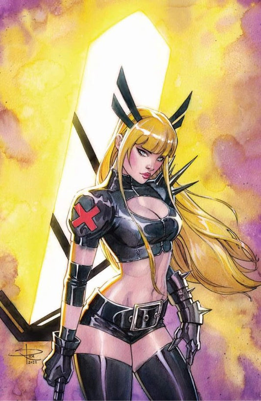 New Mutants #30 (Unknown Comics / Street Level Heroes / Comic Traders / 616 Comics / Frankie's Comics Sabine Rich Virgin Variant)