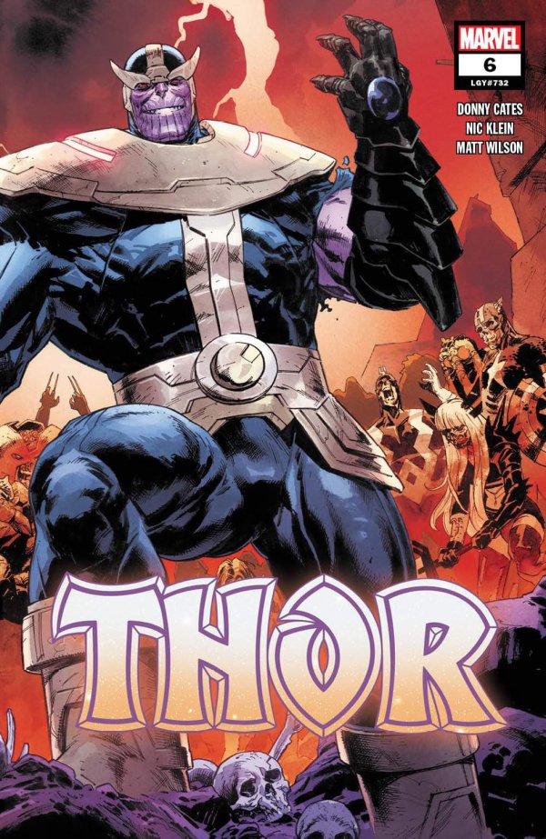 Thor #6 (2nd Printing Nic Klein Wraparound Variant)