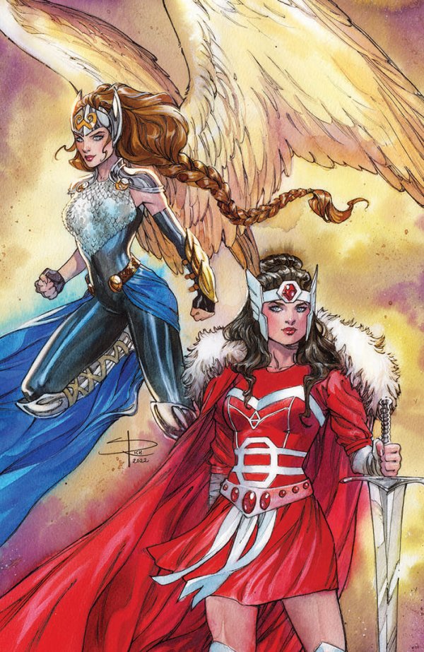 Thor #25 (Unknown Comics / Street Level Hero / Comic Traders Sabine Rich Virgin Variant)