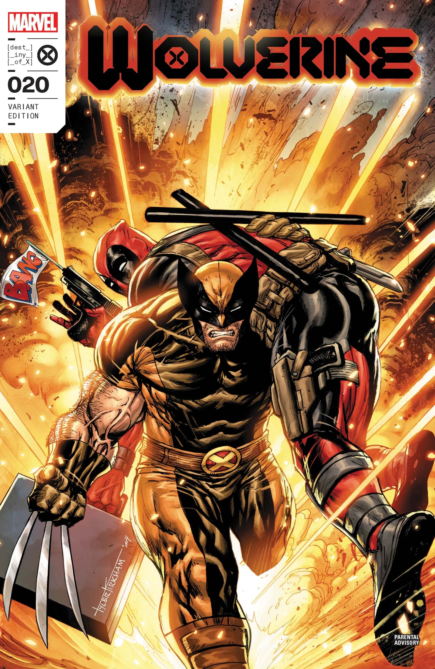 Wolverine #20 (1:25 Tyler Kirkham Teaser Variant)