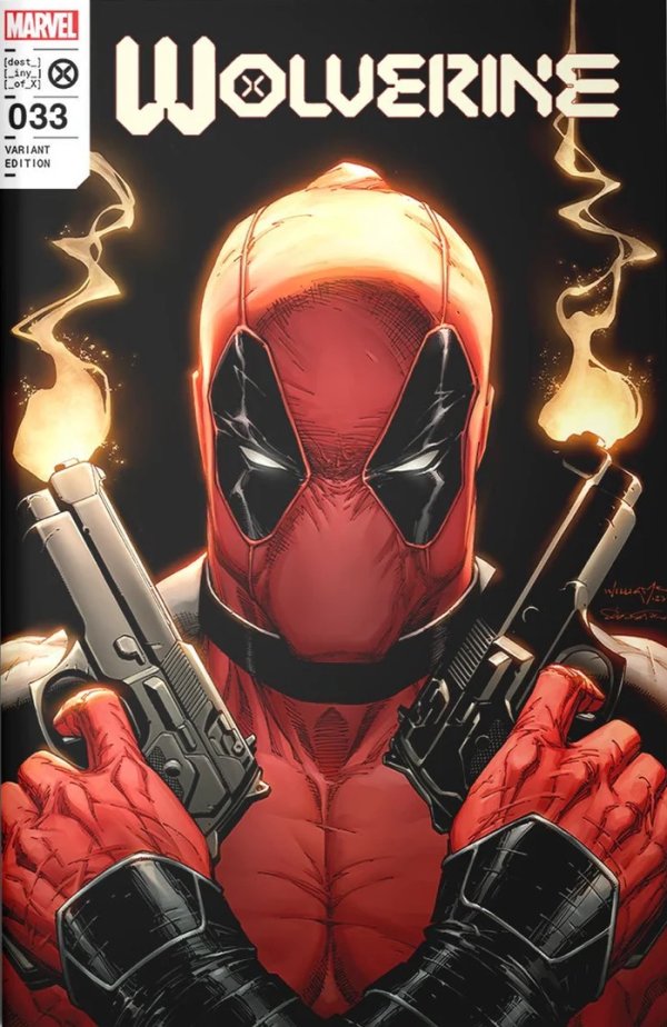 Wolverine #33 (Unknown Comics / Street Level Heroes / Comic Traders Scott Williams Variant)