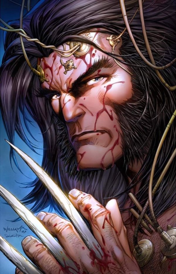 Wolverine #34 (Unknown Comics / 616 Comics / Comic Traders / Antihero Gallery Scott Williams Virgin Variant)