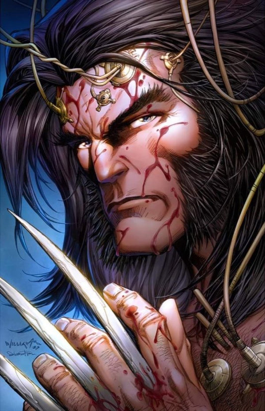 Wolverine #34 (Unknown Comics / 616 Comics / Comic Traders / Antihero Gallery Scott Williams Virgin Variant)