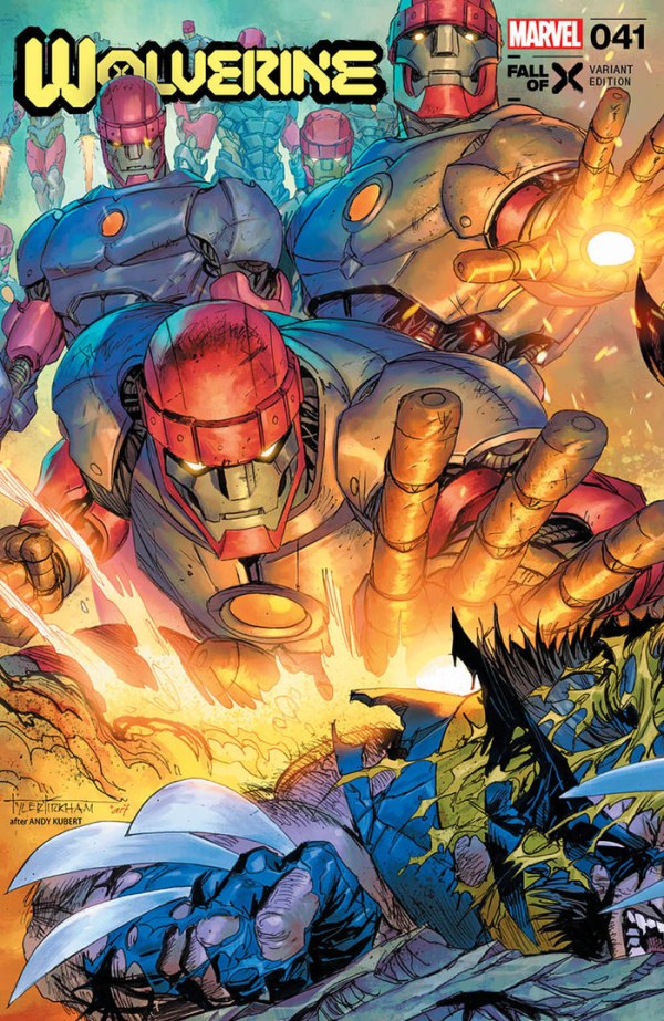 Wolverine #41 (Unknown / 616 / Comic Traders / Sleeping Giant Tyler Kirkham Connecting Variant)