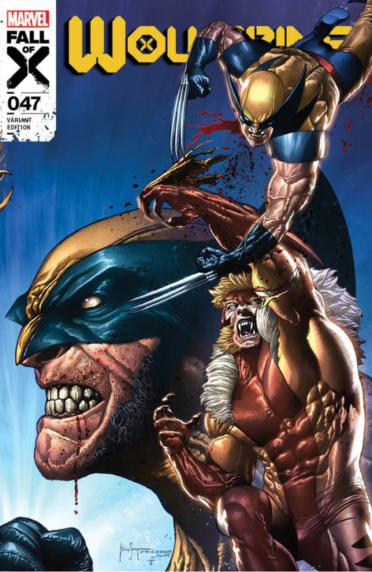 Wolverine #47 (Unknown Comic Books / Comic Traders / Sleeping Giant Mico Suayan Homage Connecting Variant)