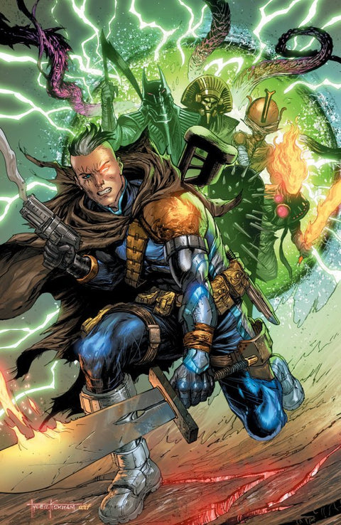 Cable #5 Unknown Comics Tyler Kirkham Virgin Variant cover