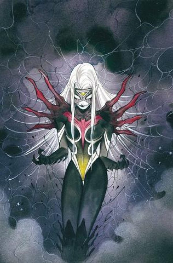 Spider-Woman #7 (Frankie's Comics / Golden Apple Comics Peach Momoko Knullified Virgin Variant)
