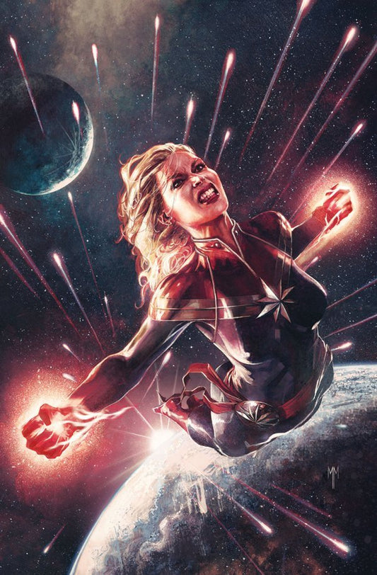 Captain Marvel #21 (Unknown Comics / Street Level Hero / Comic Traders Marco Mastrazzo Virgin Variant)