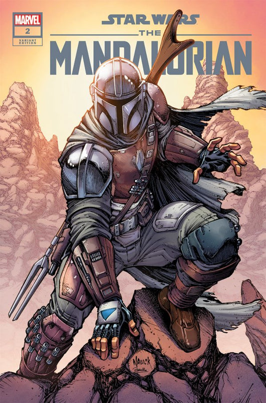 Star Wars: The Mandalorian #2 (Unknown / Street Level Hero / Comic Traders / Frankie's / 616 Todd Nauck Variant)
