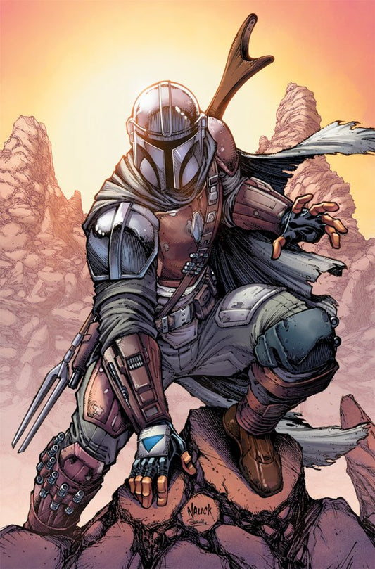 Star Wars: The Mandalorian #2 (Unknown / Street Level Hero / Comic Traders / Frankie's / 616 Todd Nauck Virgin Variant)