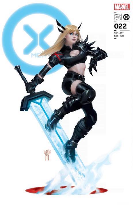 X-Men #22 (Unknown Comics / Comic Traders / 616 Comics / Antihero Gallery Miguel Mercado Vogue Variant)