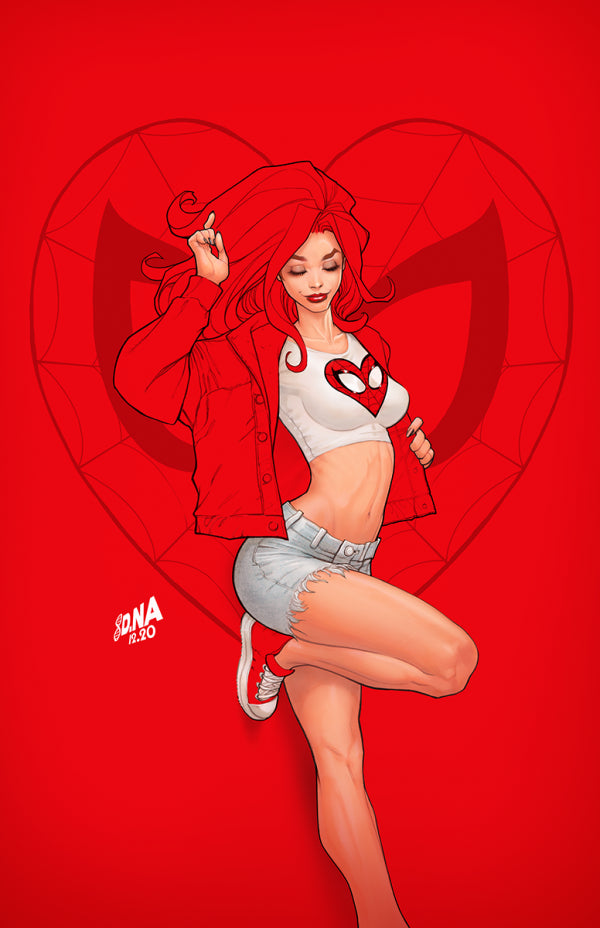 King in Black: Gwenom vs. Carnage #2 (Unknown Comics / Street Level Hero / Comic Traders David Nakayama Virgin Variant)