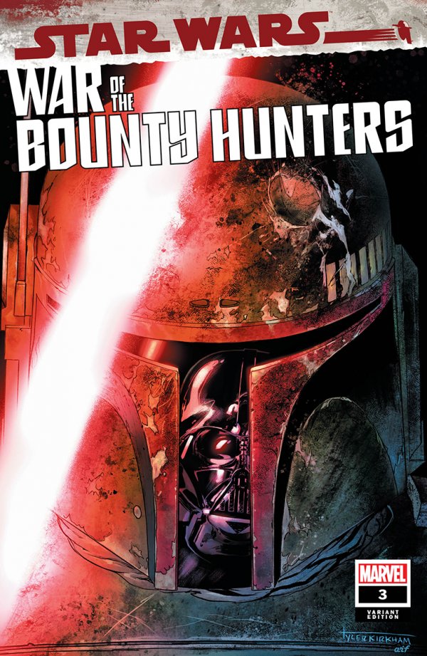 Star Wars: War of the Bounty Hunters #3 (Unknown Comics / Street Level Hero / Comic Traders Tyler Kirkham Variant)