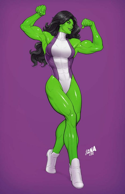 She-Hulk #2 (Unknown Comics / Street Level Hero / Comic Traders David Nakayama Virgin Variant)