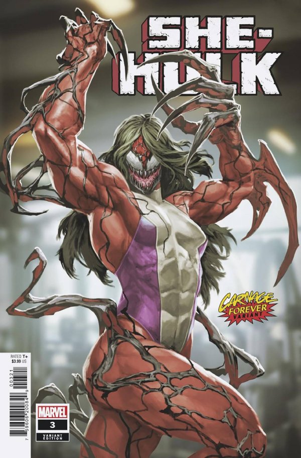 She-Hulk #3 (Skan Srisuwan Carnage Forever Variant)
