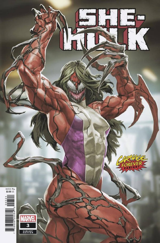 She-Hulk #3 (Skan Srisuwan Carnage Forever Variant)