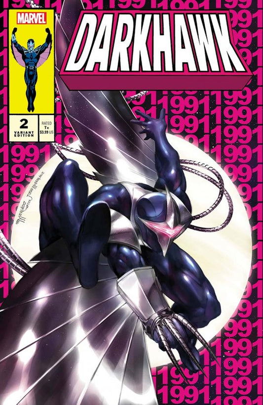 Darkhawk #2 (Unknown Comics / Street Level Hero / Comic Traders Miguel Mercado Variant)