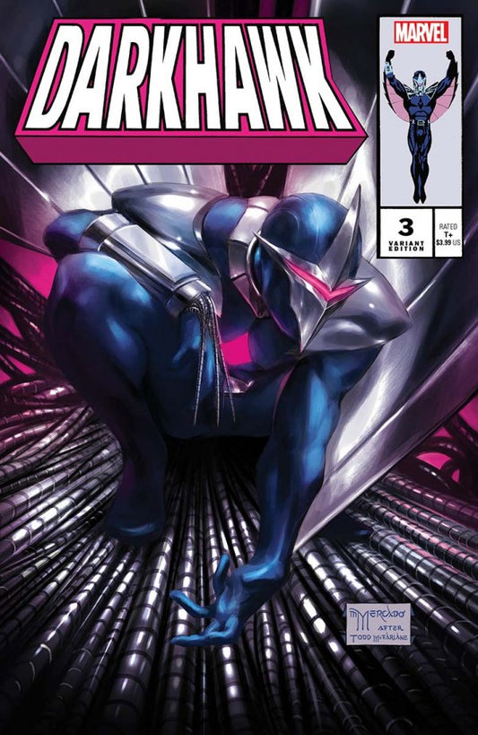 Darkhawk #3 (Unknown Comics / Street Level Hero / Comic Traders Miguel Mercado Variant)