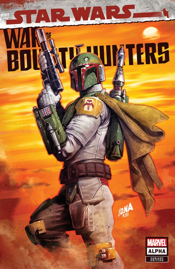 Star Wars: War of the Bounty Hunters (Unknown Comics / Street Level Hero / Comic Traders David Nakayama Variant)