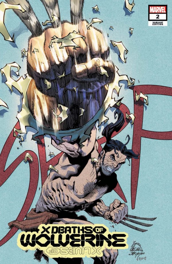 X Deaths of Wolverine #2 (Unknown Comics / Comic Traders / Street Level Hero Ryan Stegman Variant)