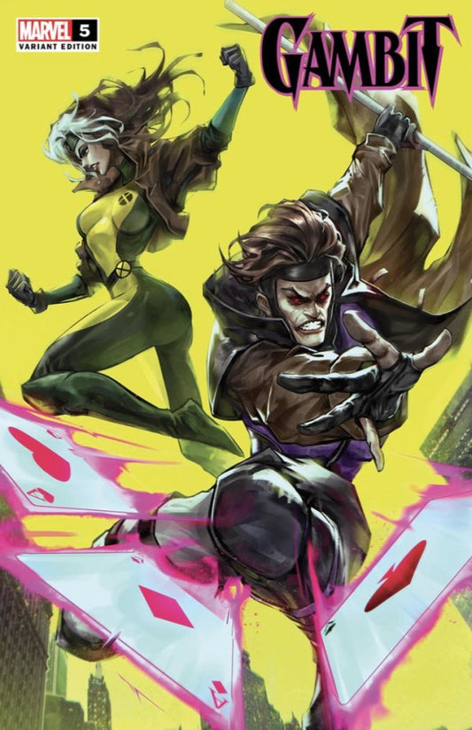 Gambit #5 (Unknown / Street Level Hero / Comic Traders / Antihero Gallery / 616 Ivan Tao Variant)